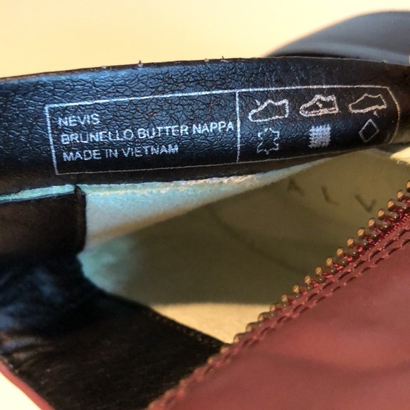 Salvia Nevis Brunello Butter Napa Leather brown zip ankle boots - Picture 15 of 16